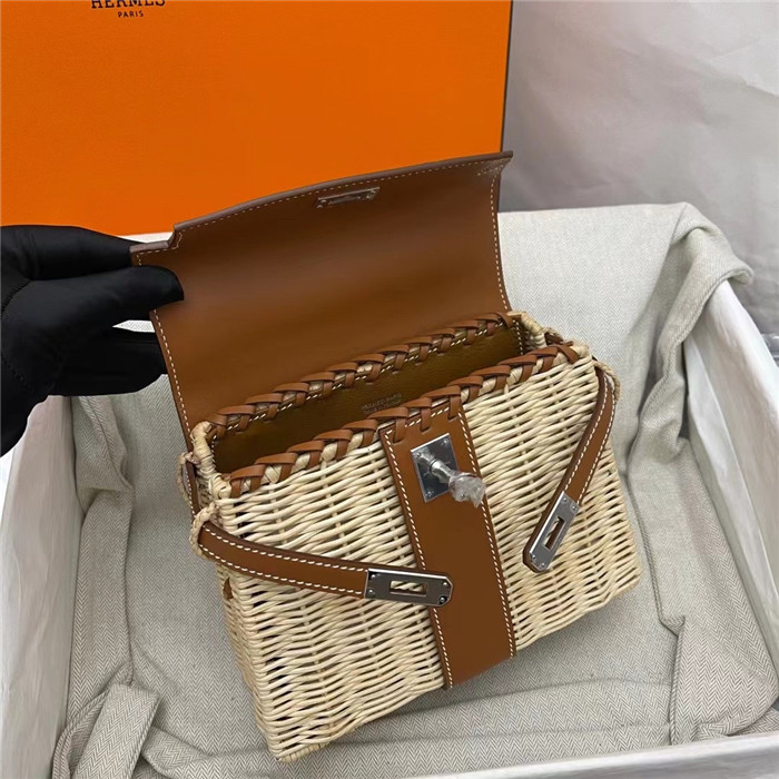 HERMES 에르메스 피크닉 켈리백 20CM 오리지날 가죽사용 (100%수작업) H900111